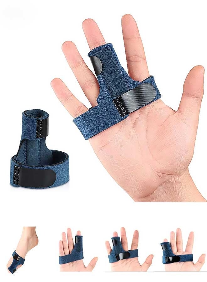 RAWAID Multipurpose Finger & Bunion Splint – Adjustable Orthopedic Support for All Fingers with Aluminum Plate - Image 1