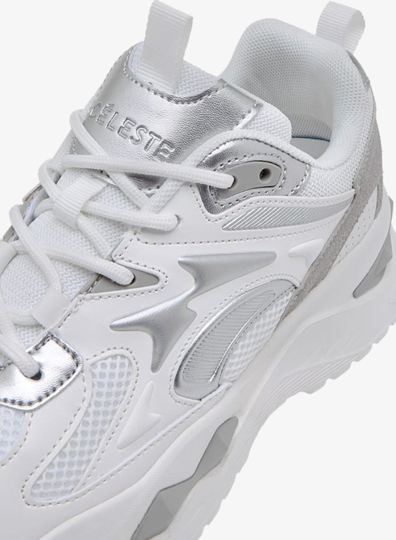 سيليست سنيكرز نسائي بأربطة وتفاصيل متباينة - Image 4