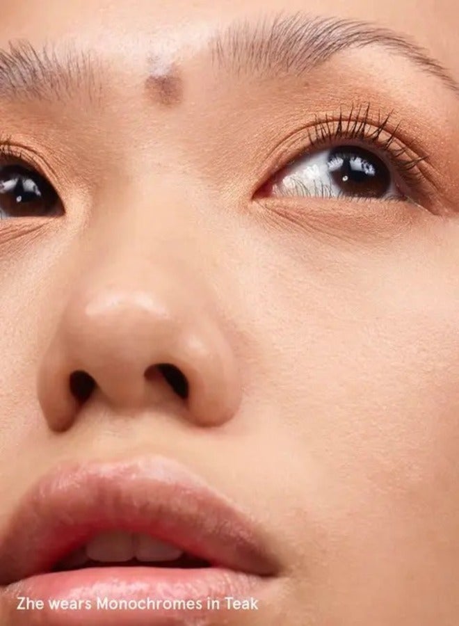 جلوسير أكثر لمعانًا  لوحة ظلال العيون الأساسية أحادية اللون، خشب الساج - مجموعة من ثلاث قطع - Image 3