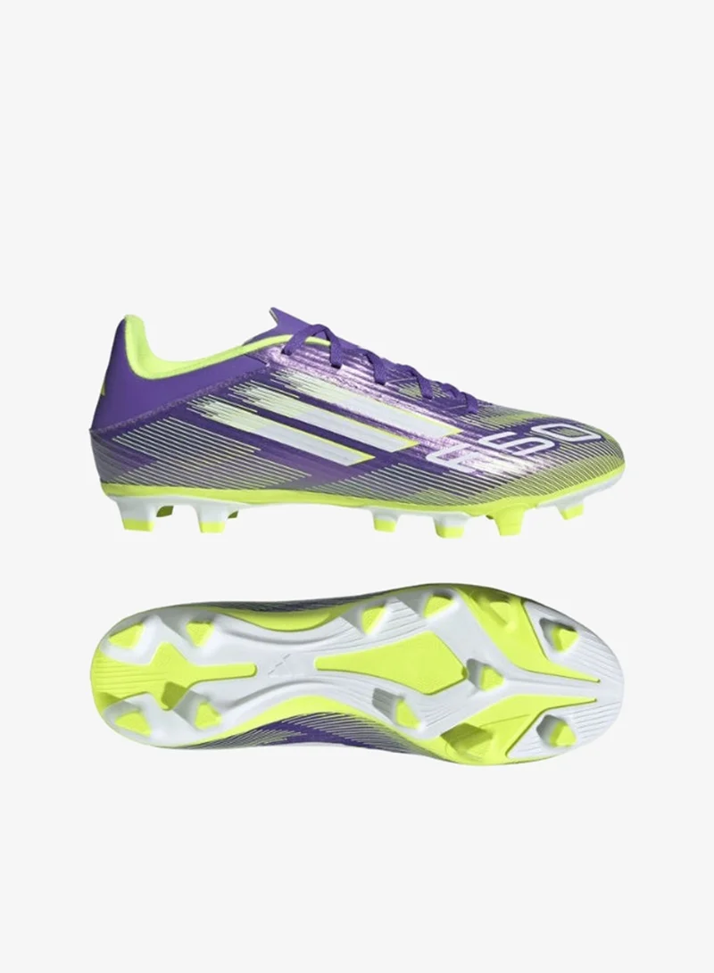 Adidas PURRUS/FTWWHT/LUCLEM F50 Club Firm Ground / Multi Ground Football Boots  | Best Price UAE