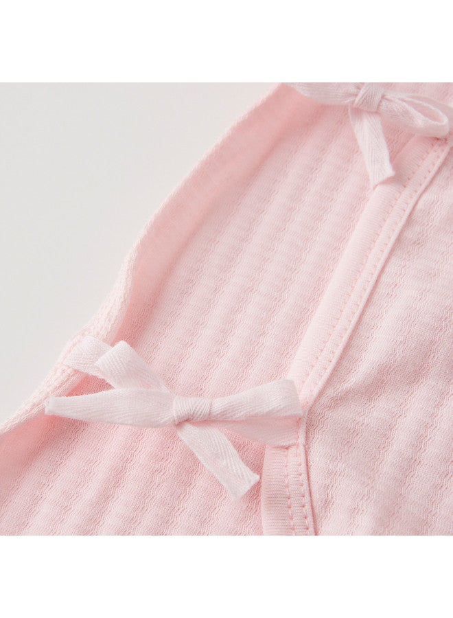 Tongtai Baby Rompers Summer Pure Cotton Newborn Clothes Infant Butterfly Rompers And Kimono-style Outfits 2-piece Set - Image 3