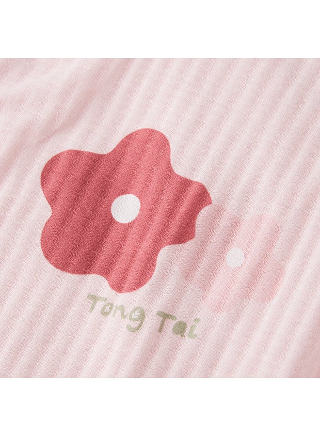Tongtai Baby Rompers Summer Pure Cotton Newborn Clothes Infant Butterfly Rompers And Kimono-style Outfits 2-piece Set - Image 4