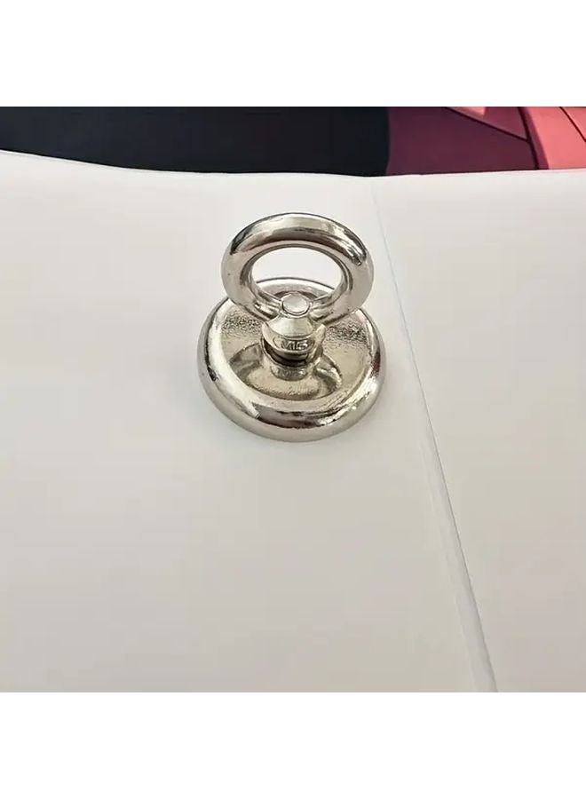 خطاف مغناطيسي ثقيل من الفولاذ المقاوم للصدأ بفتحة، مغناطيس نيوديميوم من مادة الأرض النادرة - Image 1