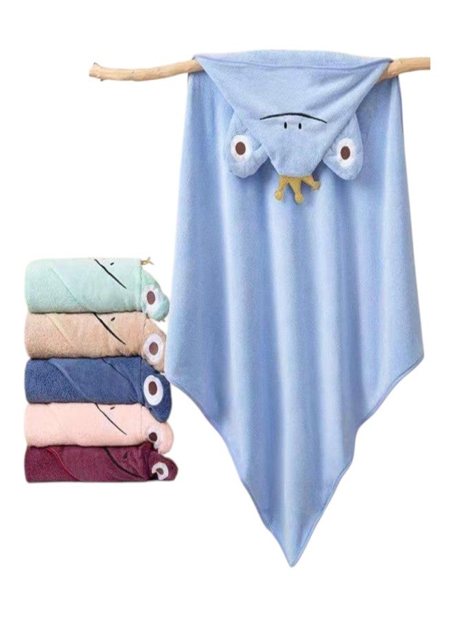 Tinnie Frenzy Kids Hooded Towels with Multi Designs and Colors, Soft Absorbent Bath Towel for Children,Infant Towels (3, Multicolor) - Image 1