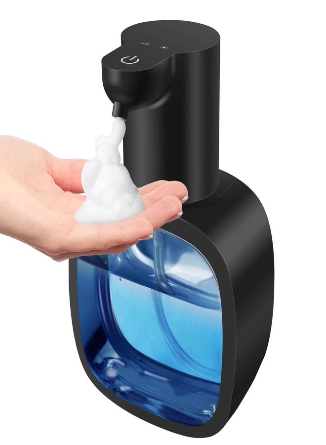 Gotofine Automatic Foaming Soap Dispenser with 500ml/17oz Capacity, Touchless Soap Dispenser with 4 Level Adjustable, Rechargeable, Wall-Mounted, Waterproof for Kitchen, Bathroom, Hotel, Restaurant - Image 1
