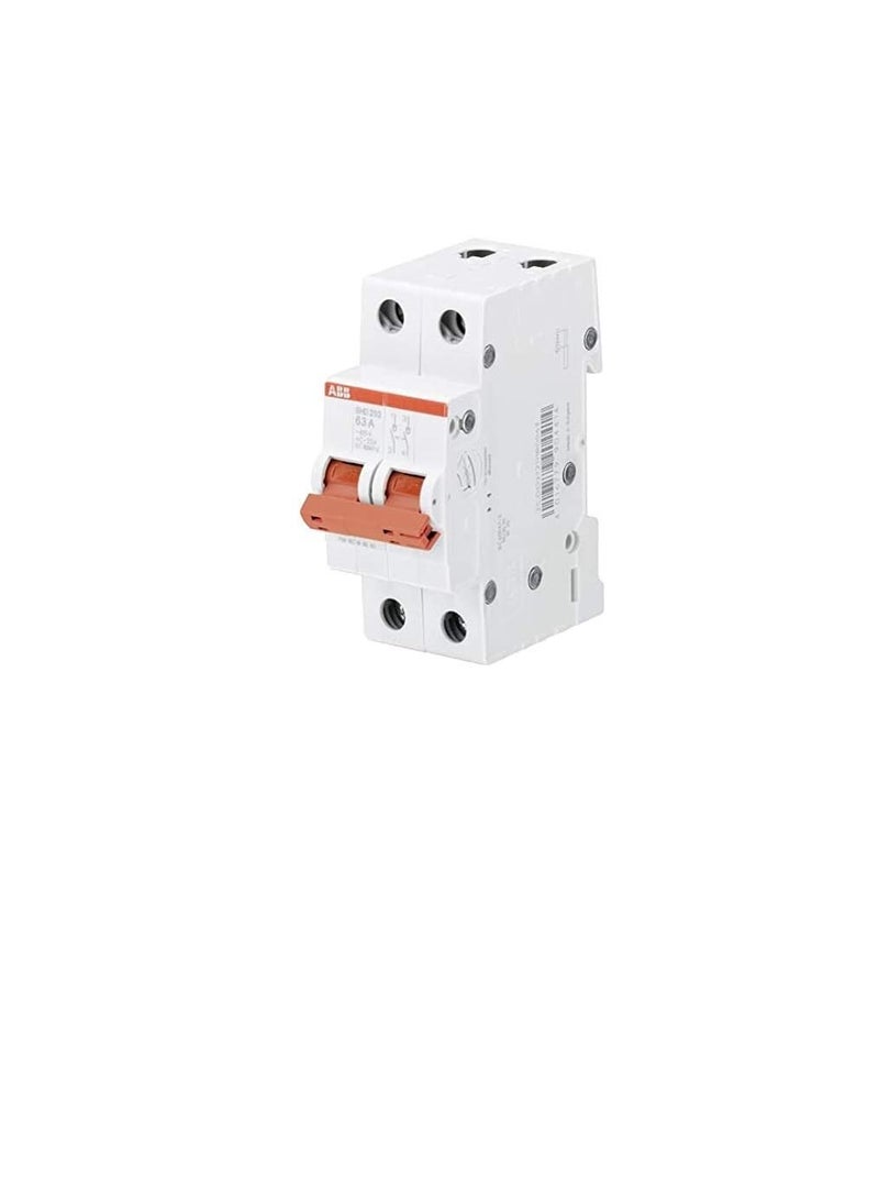 ABB 40A 2P ISOLATOR SHD202/40 2CDD272111R0040 - Image 2