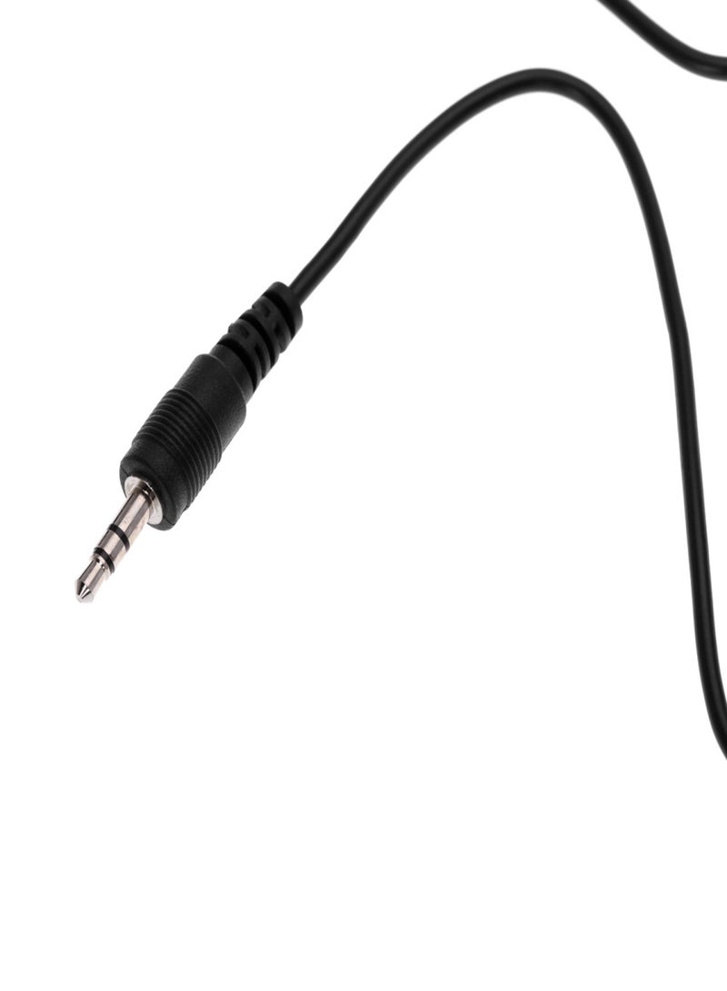 Lavalier Clip Metal Stereo Microphone 3.5mm with Collar Clip for Lound Speaker Computer PC Laptop  - Image 5
