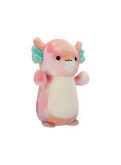 Squishmallows 14 inch Large Plush Aksel Peach Tie-Dye Axolotl Hugmee Officially Licensed Kellytoy Plush Toy Colorful Soft Gift for Kids Girls & Boys Washable Squishy Stuff Toy Multicolor All Age  - Image 2