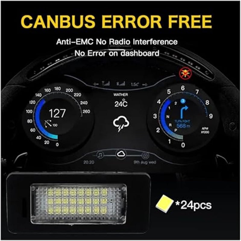 Vuzmode 2pcs License Plate Light for BMW - Image 2