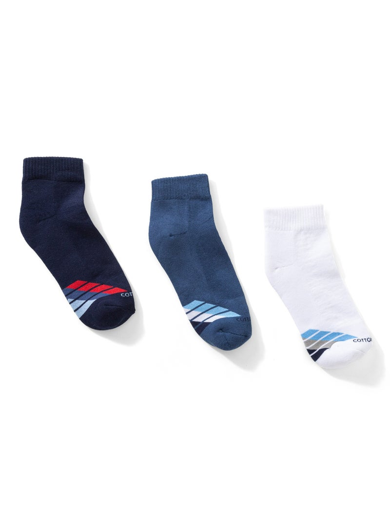 كوتونيل باك يحتوي علي 3 قطع شراب سوكت نصف فوطة مشكل 15/44 - Image 1