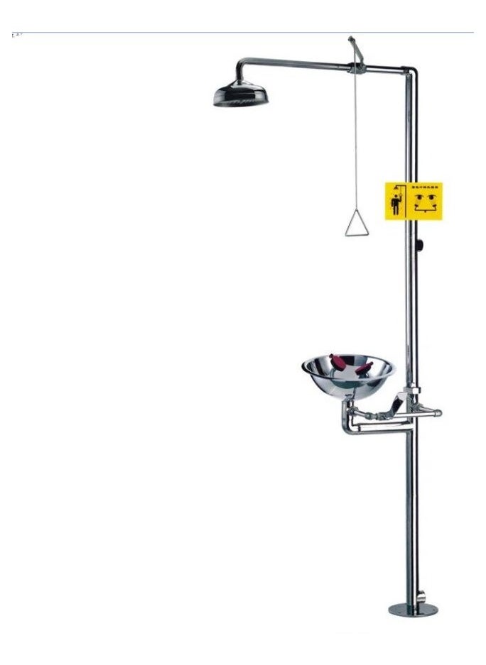 Generic Emergency eye wash station stainless steel  - Image 4