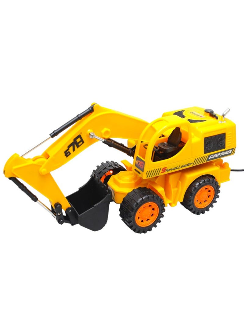 تشايلد توي لعبة سيارة بناء شاحنة JCB بجهاز تحكم عن بعد للأطفال - Image 1