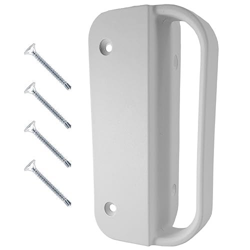 Jake Sales Universal Nylon GATE Handle -White: Pull Works with Wood, Metal, or Vinyl Gates. (1 Pack) - Image 1