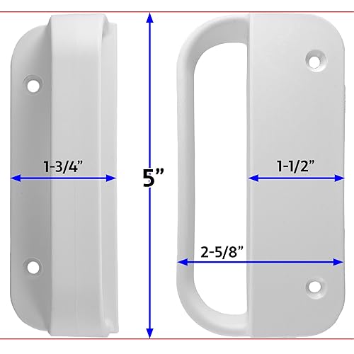 Jake Sales Universal Nylon GATE Handle -White: Pull Works with Wood, Metal, or Vinyl Gates. (1 Pack) - Image 3