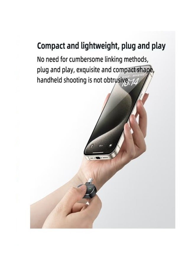 يسيدو-ميكروفون لافالير-عالمي IP6-14- Type_C -ناقل حركة 50 متر-KR17 - Image 5