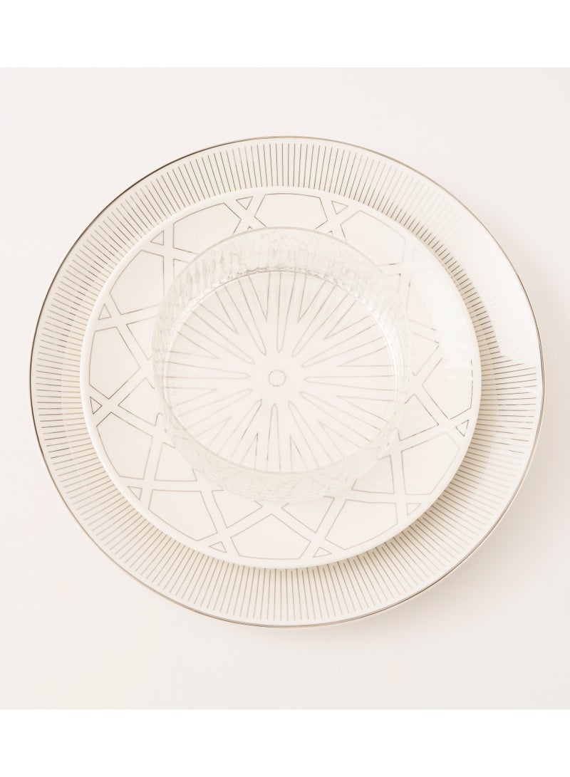 لا ميسا طقم عشاء بورسلان 18 قطعة - Image 1