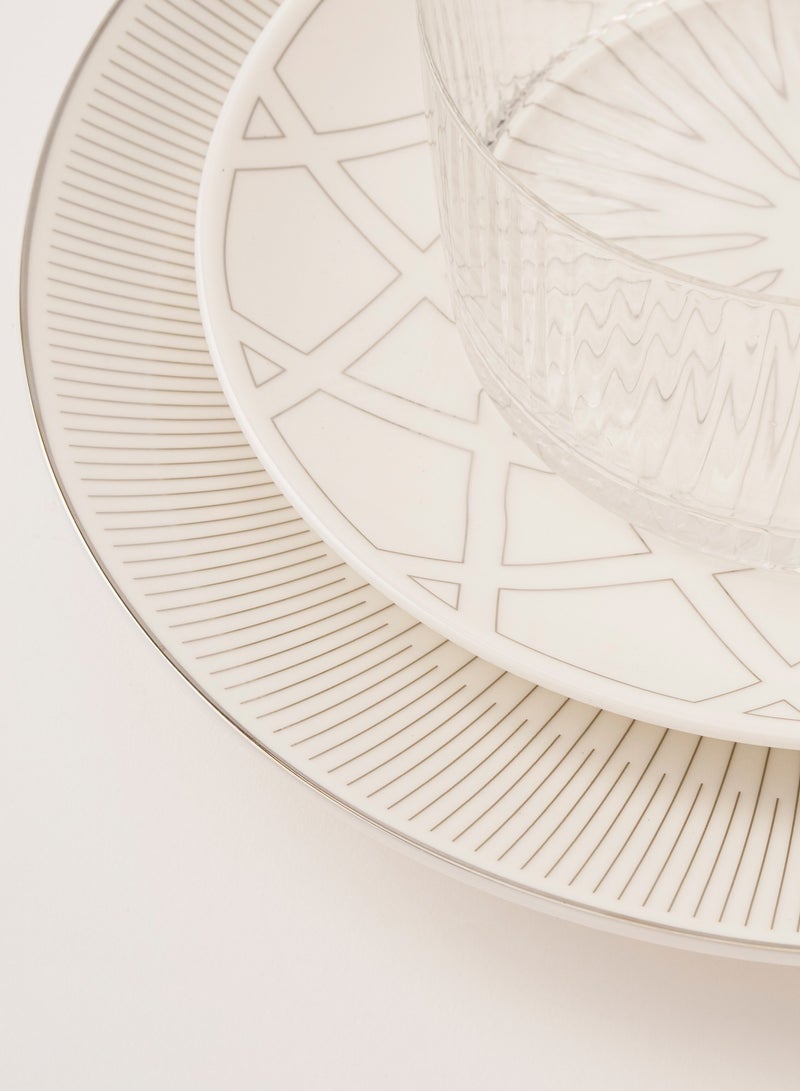 لا ميسا طقم عشاء بورسلان 18 قطعة - Image 2