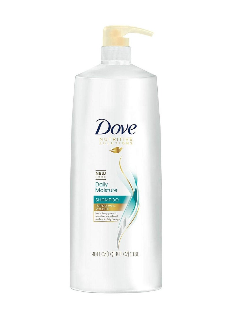 Dove Damage Therapy Daily Moisture Shampoo - 40 Ounce Pump (2 Pack) - Image 2