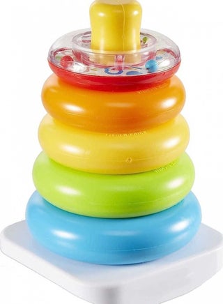 Baby Stacking Toy Rock A Stack, Obesity Base With 5 Colorful Rings - pzsku/ZA3F5565A0D47E2208580Z/45/_/1688450614/97434c52-3869-4403-b97b-2e866fe9f636