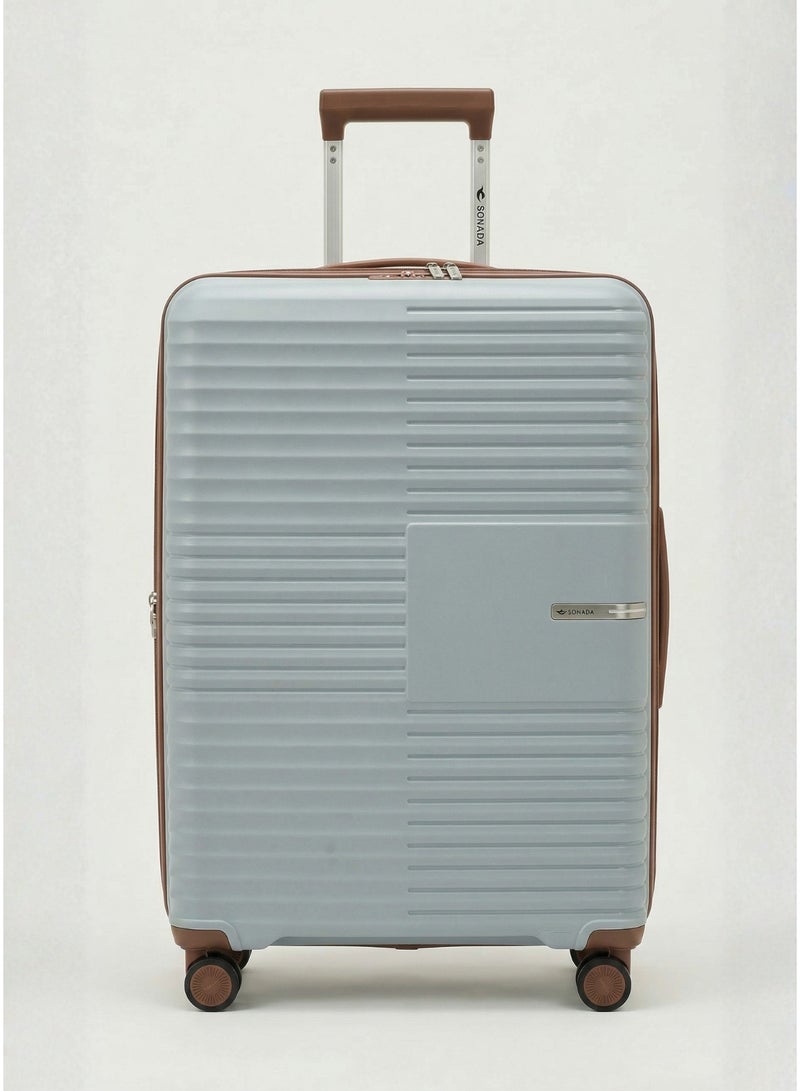 سونادا طقم حقائب سفر 3 قطع - بولي بروبيلين غير قابل للكسر، قفل TSA، عجلات مزدوجة صامتة 360 درجة وقابلة للتوسيع - Image 4