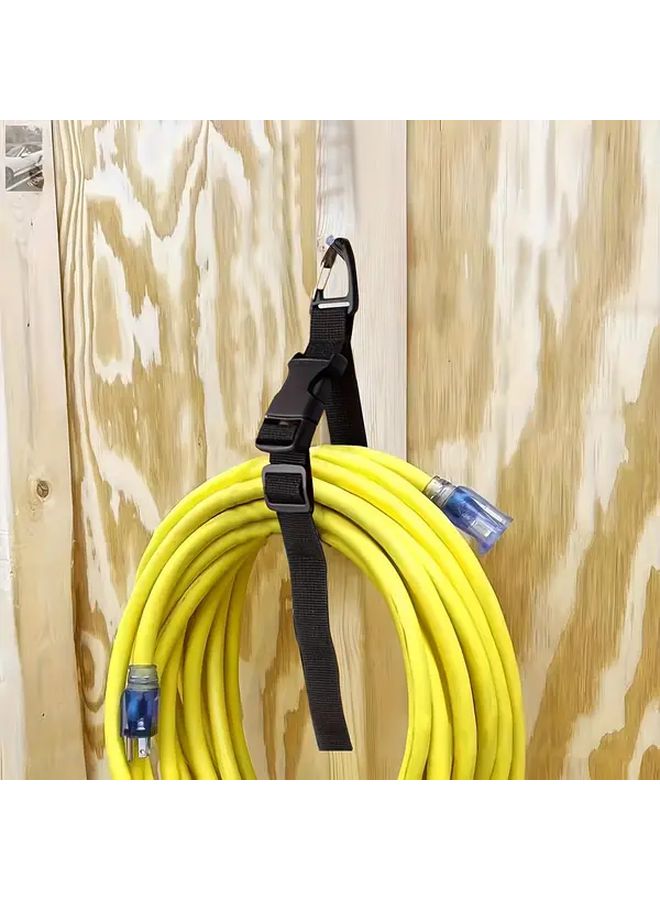 3pcs Heavy Duty Extension Cord Organizer With Adjustable Strap Three Axis Buckle - Image 3