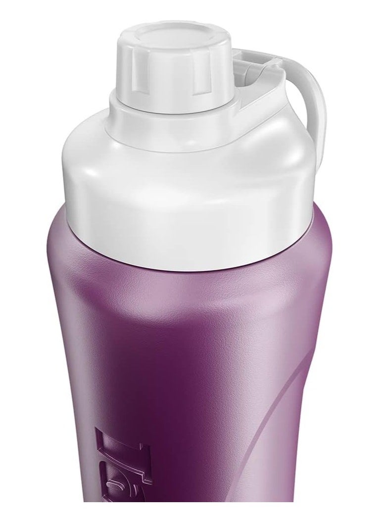 TANK Insulated Plastic Water Bottle – BPA-Free, Leak-Proof, Reusable Sports & Travel Bottle for Hot & Cold Drinks, Lightweight & Durable with Easy Carry Handle  - Image 3