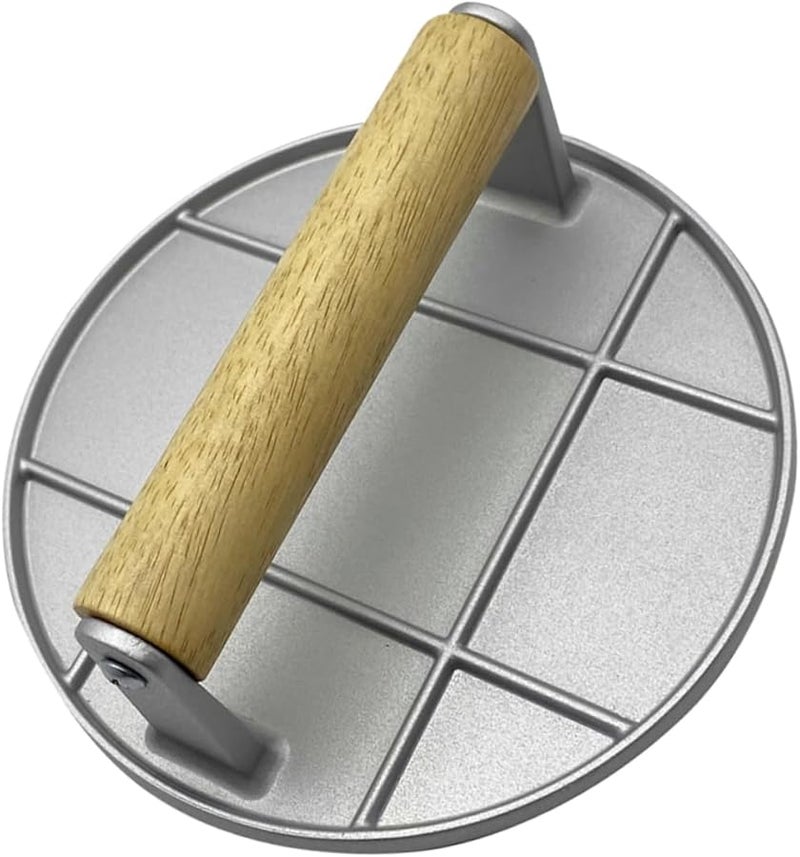 مكبس برجر من سبائك الألومنيوم غير اللاصق لأدوات المطبخ لصنع البرجر محلي الصنع - Image 2