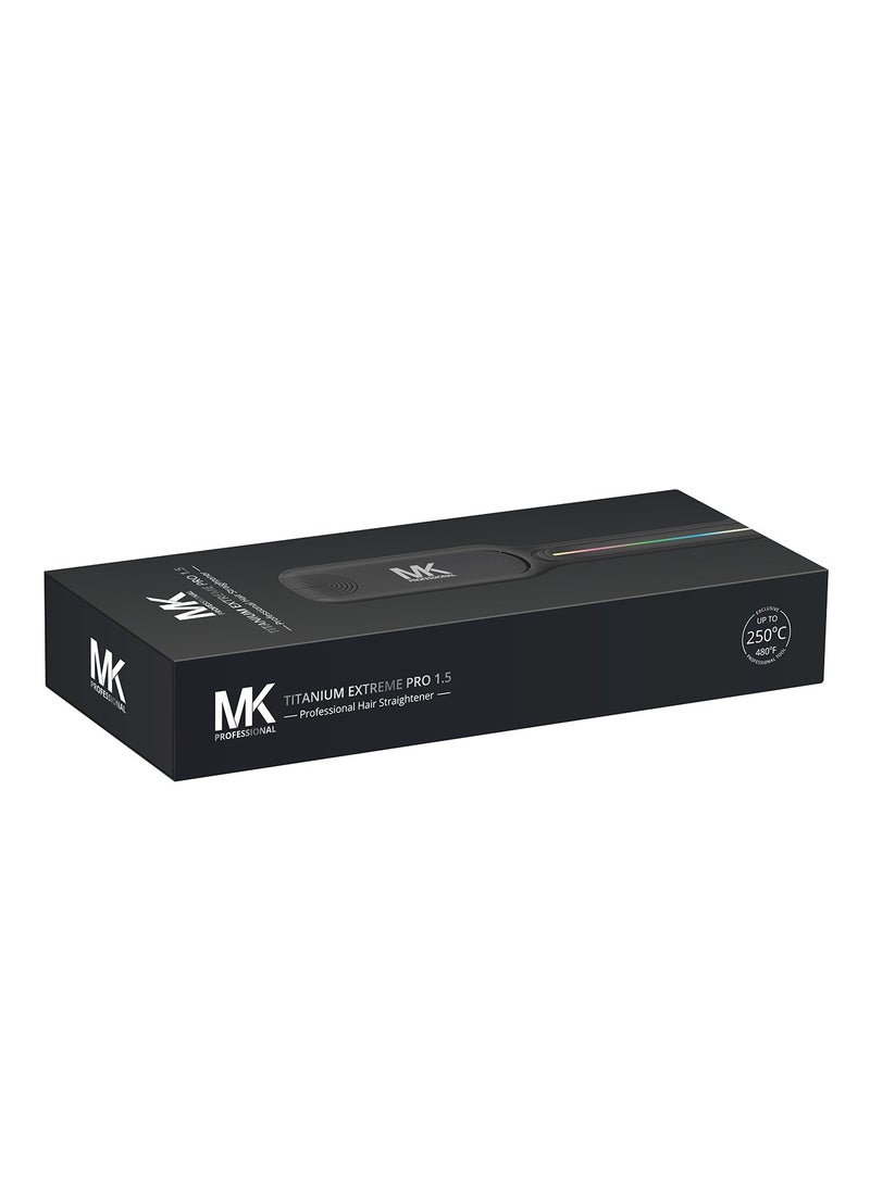 Majestic Keratin MK Titanium Extreme Pro Hair Straightener 1.5 inch  - Image 3
