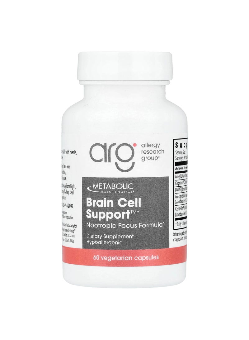 Metabolic Maintenance Brain Cell Support™, 60 Vegetarian Capsules