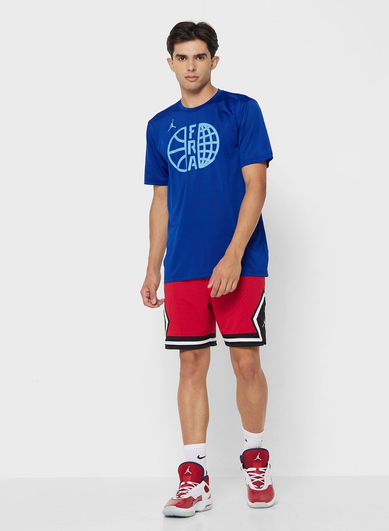 Nike France 2024 Short Sleeve Practice T-Shirt - Image 4