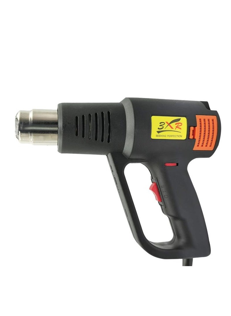 3XR - 3XR Hot Air Gun Air Heating Gun 2000W Dual Temperature Hot Air Gun, 220-240V,50/60Hz - Image 1