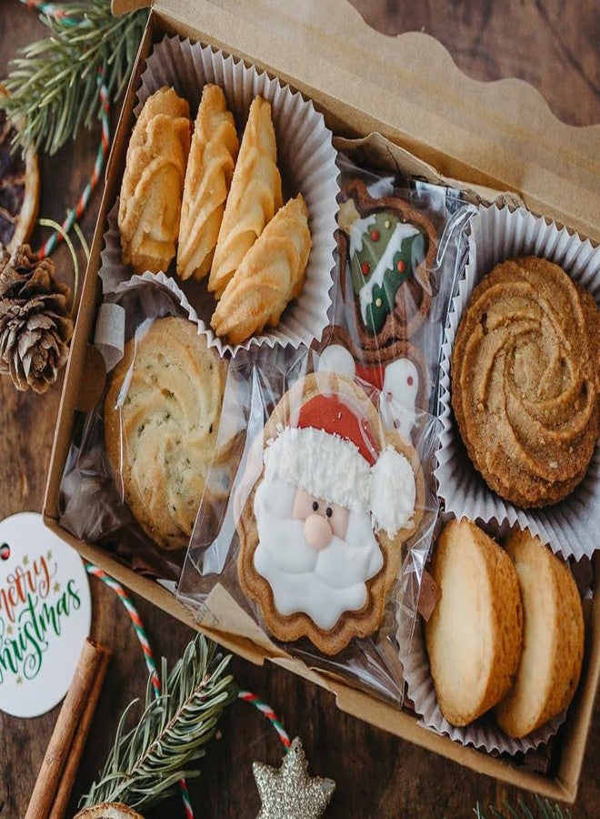 Delatanus Cookie Bags,5x6 Inch Treat Bags,Cellophane Cello Clear Plastic Sleeves,Gift Giving Packaging-150 Pcs - Image 3