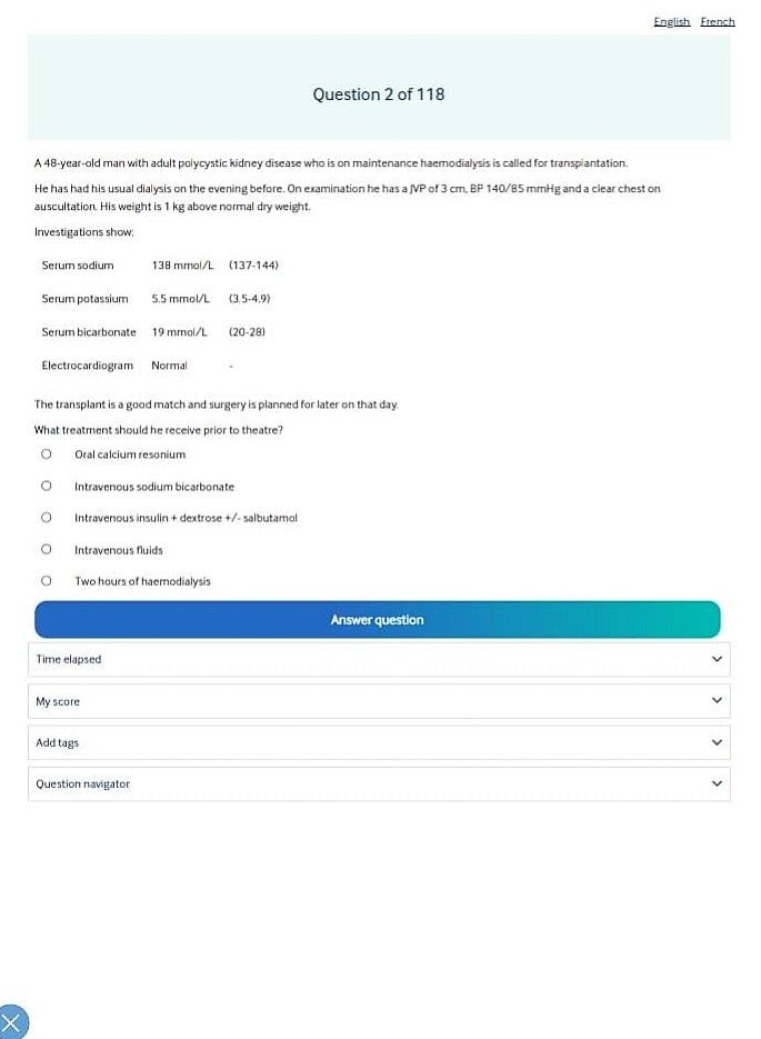 الجزء الثاني من OnExamination – أمراض الكلى 2024 - Image 5