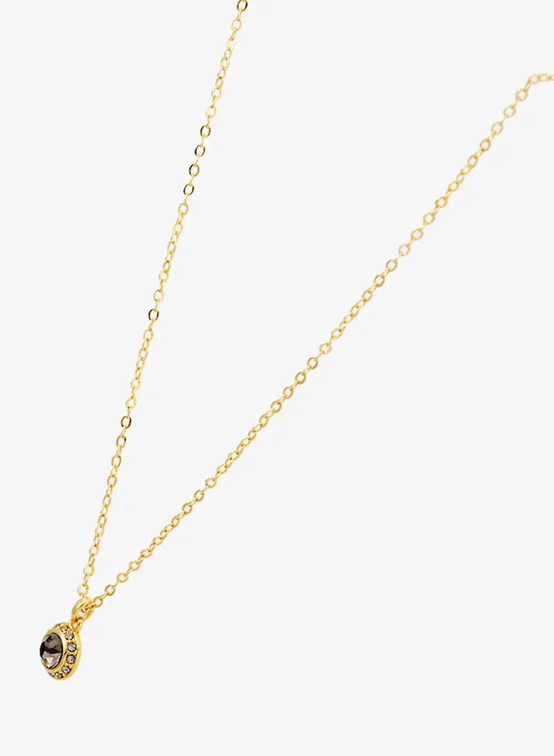 Ted Baker Soltell Solitaire Sparkle Crystal Pendant Necklace