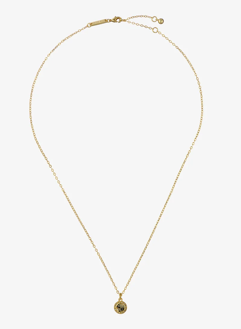 Soltell Solitaire Sparkle Crystal Pendant Necklace