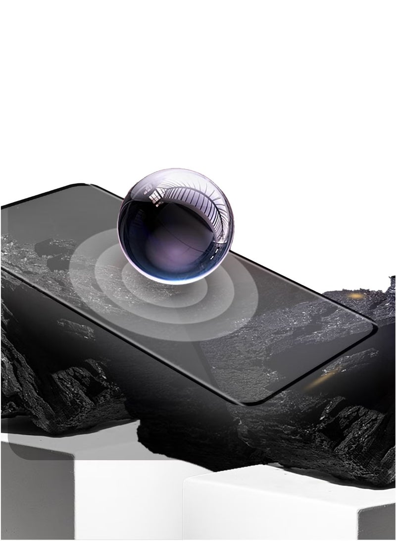 (لـ Xiaomi Mi 11 Ultra 5G) 2Pack، واقي شاشة زجاجي مقوى مضاد للبقع ومضاد للخدوش - جانب أسود - Image 5