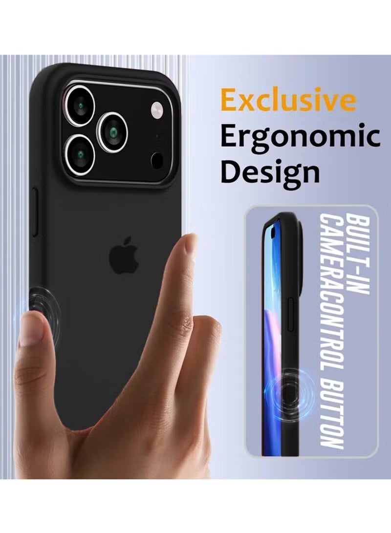 iPhone 17 Pro Max Case Liquid Soft Silicone iPhone 17 Pro Max Cover Anti Scratch with Inside Microfiber Lining Shockproof Protective Phone Case for iPhone 17 Pro Max - Image 5