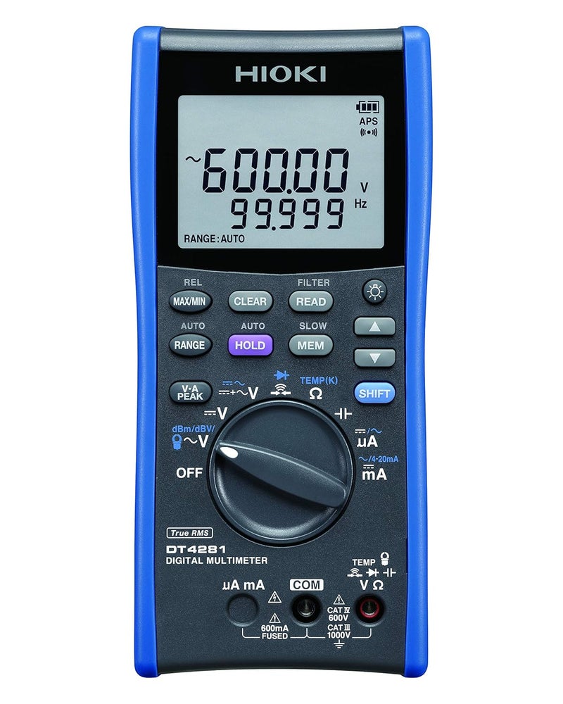 Hioki HIOKI DT4281 DIGITAL MULTIMETER HighEnd Model Precise and Responsive Professional Digital Multimeter for Advanced Testing including Inverters  - Image 1