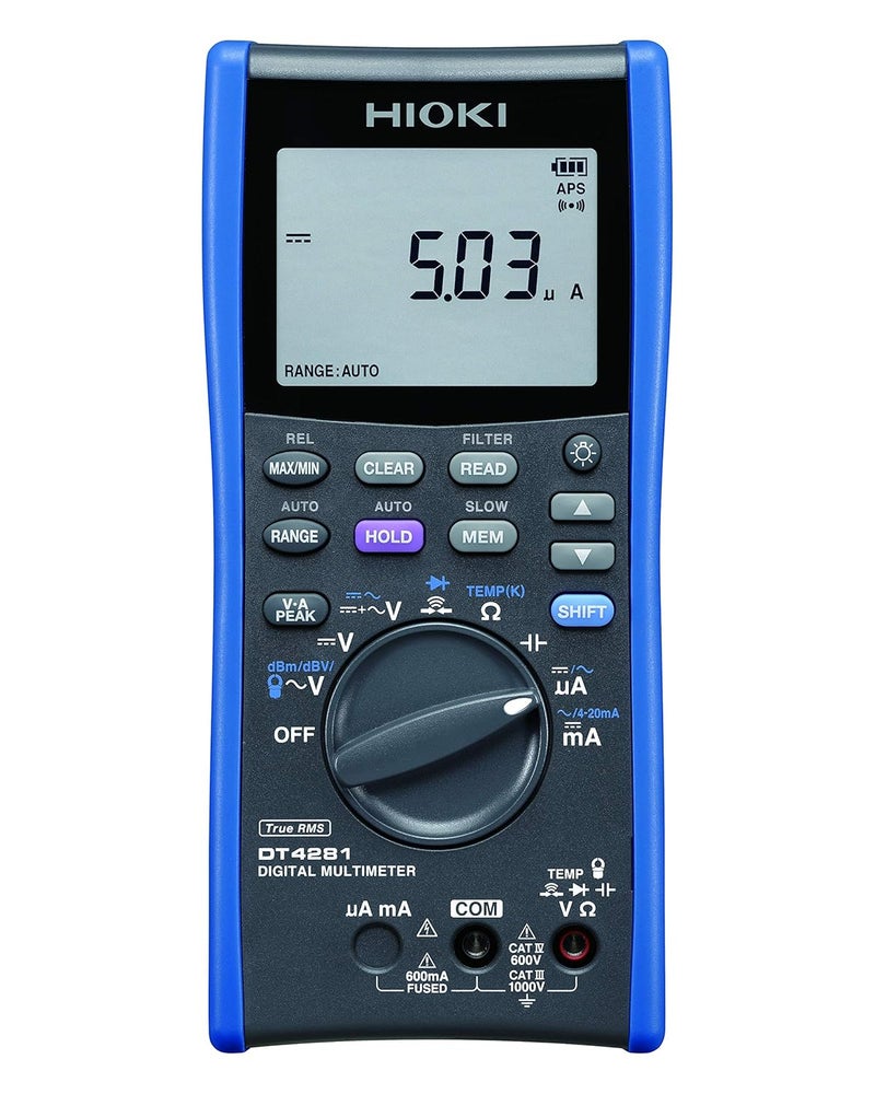 Hioki HIOKI DT4281 DIGITAL MULTIMETER HighEnd Model Precise and Responsive Professional Digital Multimeter for Advanced Testing including Inverters  - Image 5
