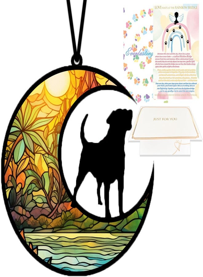 MCOTOP Pet Loss Gift, Dog Angel Memorial Suncatcher with Sympathy Card, MCOTOP (KIT) Pet Memorial Gifts for Dogs, Memorial Gifts for Loss of Dog Sympathy Gift - Image 2
