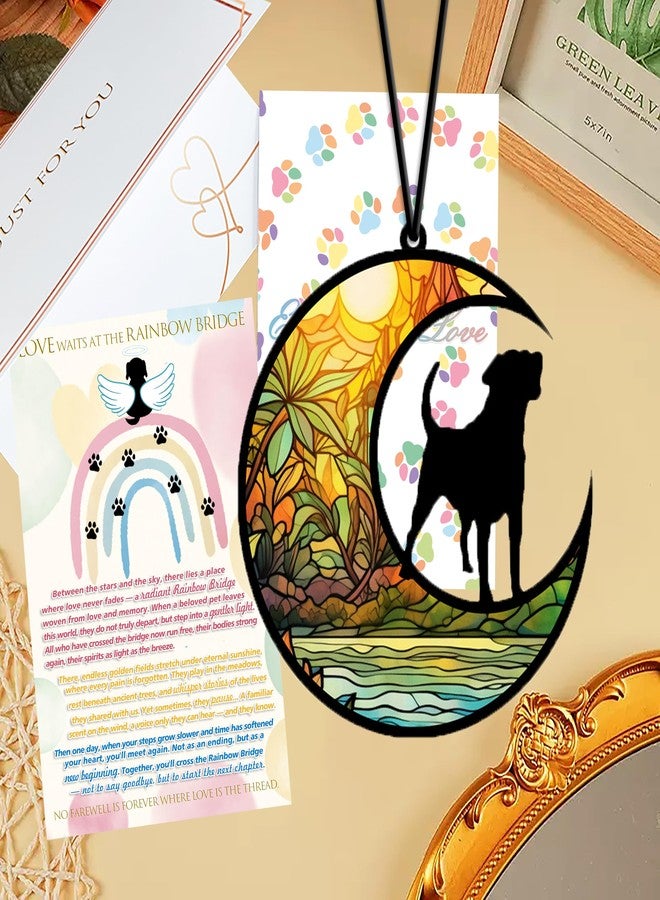 MCOTOP Pet Loss Gift, Dog Angel Memorial Suncatcher with Sympathy Card, MCOTOP (KIT) Pet Memorial Gifts for Dogs, Memorial Gifts for Loss of Dog Sympathy Gift - Image 3