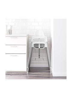 BLOOMING TIME Convertible Baby High Chair 3-in-1 with Removable Tray ，BPA-Free & Easy-Clean Design for Infants 6M+ (White)  - Image 4