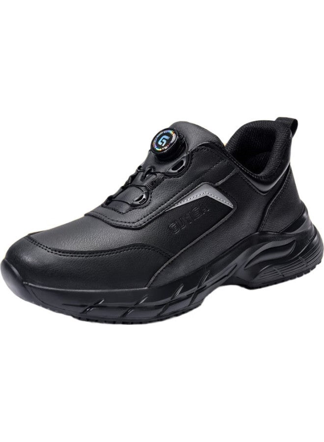 QINGYA Men'S Chef Shoes Non-Slip Waterproof Kitchen Special High-End Back Kitchen Anti-Odor Kitchen Men'S Work Shoes C005 41 - Image 2