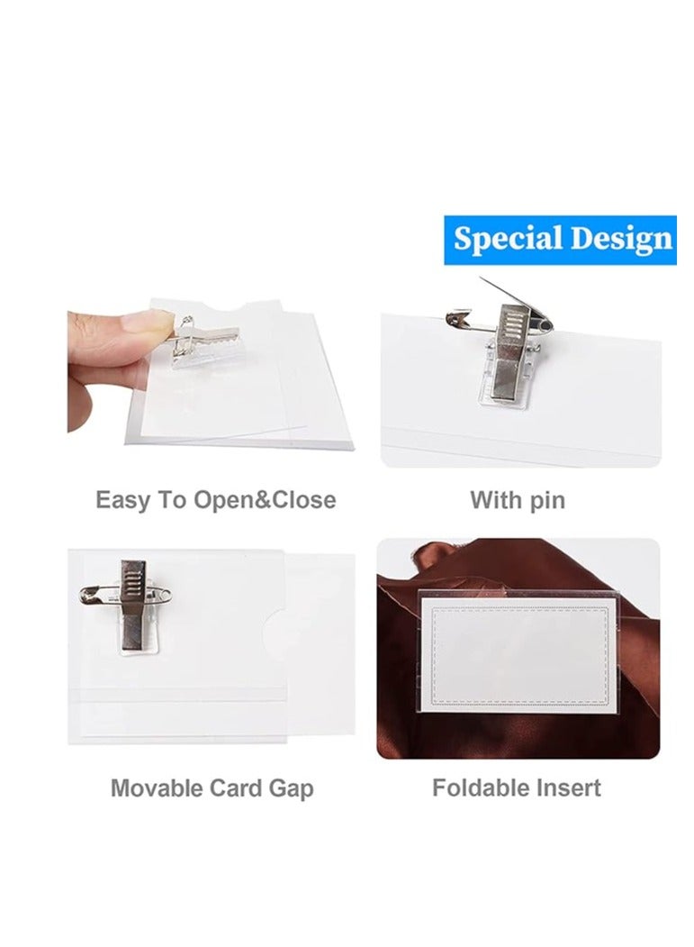 Terabyte Pack of 10pcs Reusable Acrylic Name Badges - Image 1