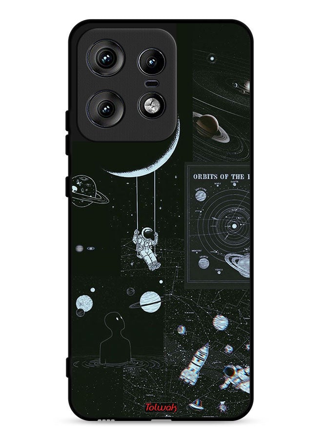 Tolwak Motorola Edge 50 Pro 5G Protective Case Cover Orbits Of The Planets - Image 1