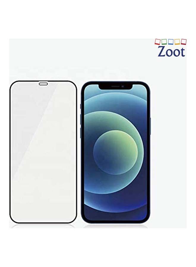 NIBEMINENT 5D Tempered Glass Screen Protector For iPhone 13 Black - Image 1