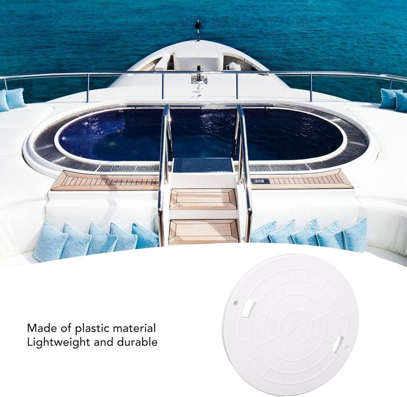 Aramox Skimmer Deck Lid Cover SPX1075C1 Replacement for Hayward SP1075 SP1076 Series Skimmer 8 3/4in Diameter, Plastic Construction, Aramoxx71ytqrab3 - Image 3