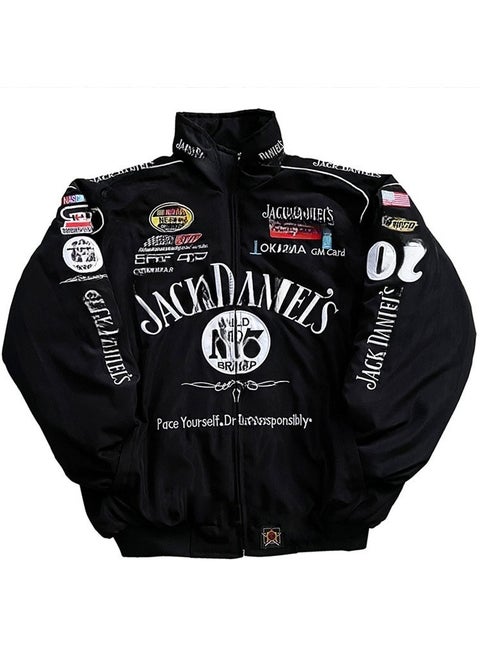 F1 Racing Jacket Winter Cotton Outerwear Retro 07 cotton-padded jacket (suitable for about 10 degrees)