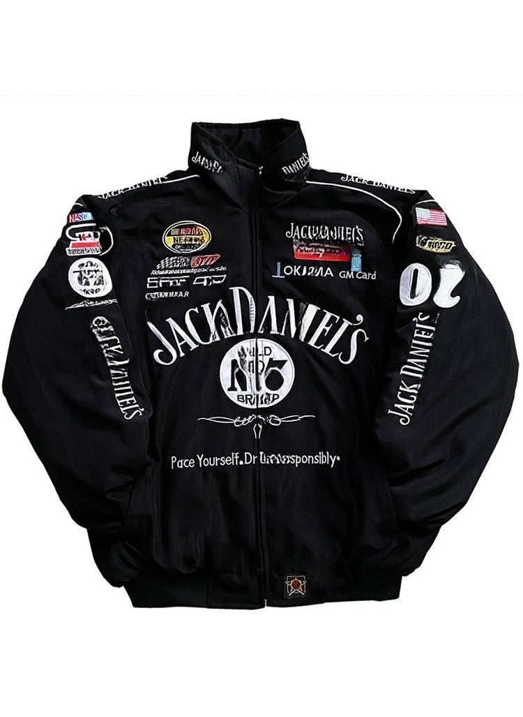 Generic - F1 Racing Jacket Winter Cotton Outerwear Retro 07 cotton-padded jacket (suitable for about 10 degrees) - Image 1