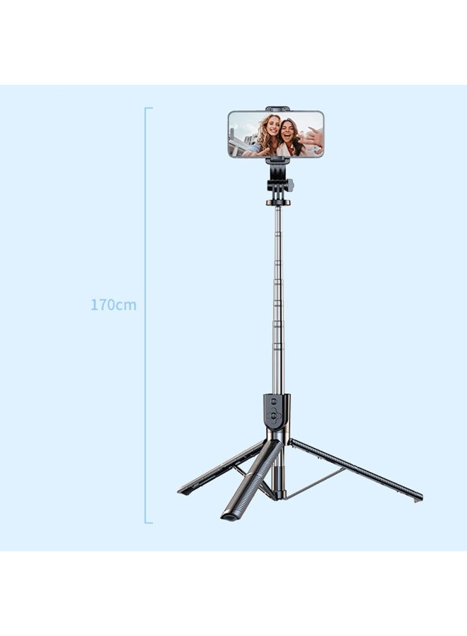 170cm Extendable Phone Selfie Stick Tripod - Lightweight & Portable Remote Control Stand for Daily Use - Image 2